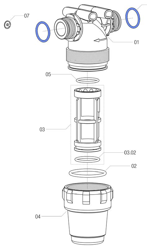 Arag O Ring G F R Filter Mit T Spritzenteile De