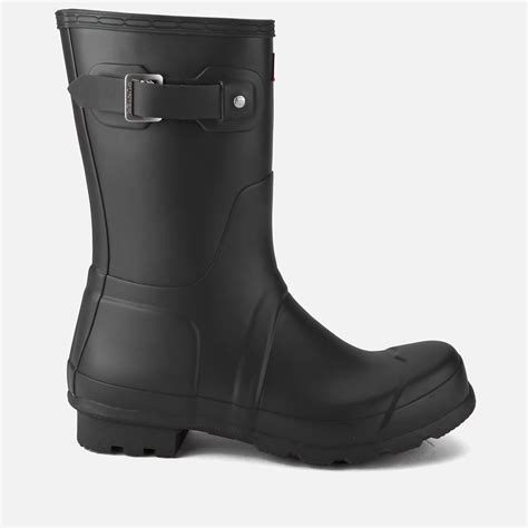 Lyst - Hunter Original Short Wellies in Black for Men