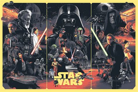 Star Wars Poster Wallpapers Wallpapershigh