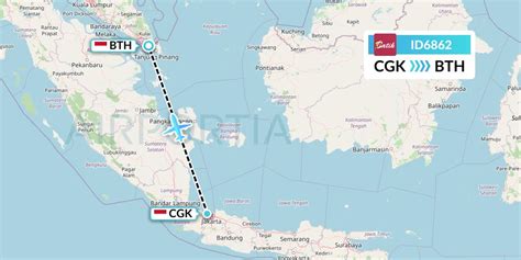 Id Flight Status Batik Air Jakarta To Batam Btk