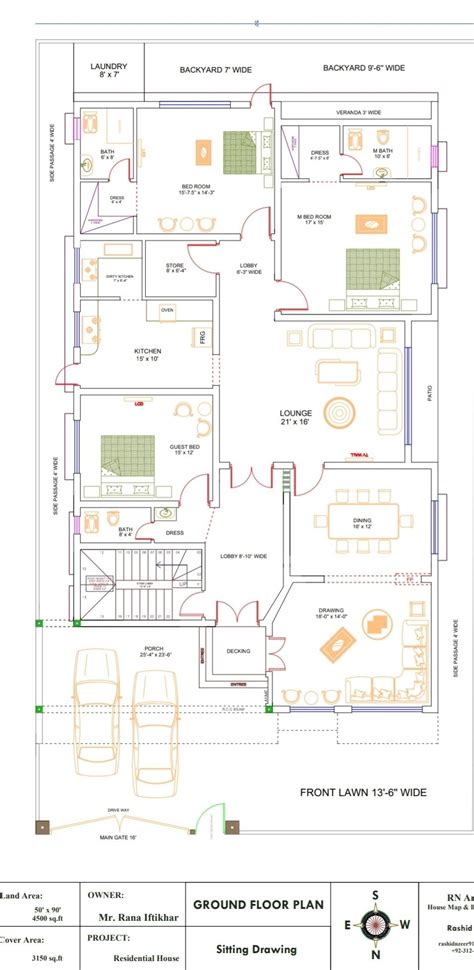 Double Storey House Plans Double Story House Two Story House Design