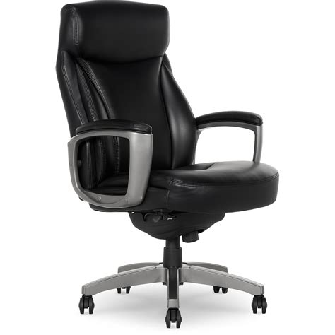 La Z Boy Arcadian Bonded Leather Executive Chair Black 60009