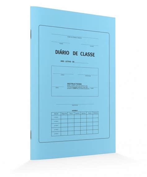 Diário De Classe Berçário Unica Gráfica Materiais Gráficos