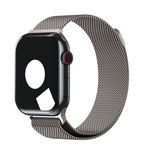 Titanium Milanese Loop Band For Apple Watch Istrap