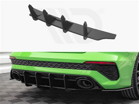 Street Pro Rear Diffuser Audi Rs3 Sedan 8y Maxton Design Uk