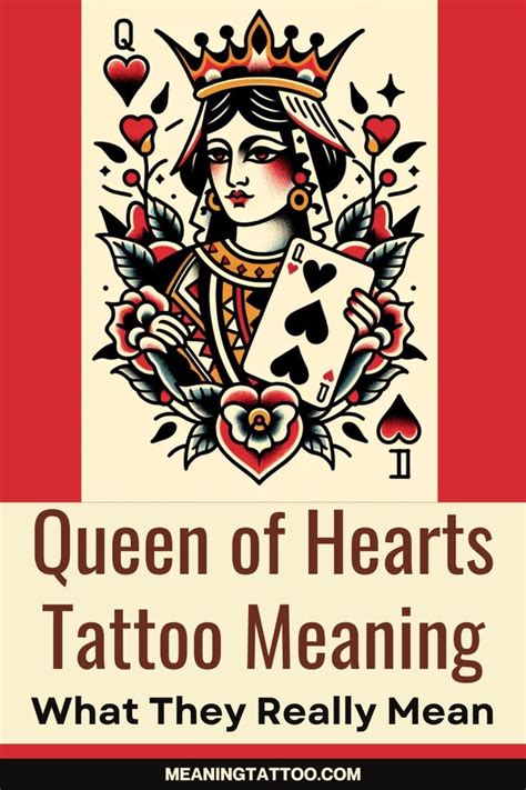 Your Ultimate Pre Ink Guide To Queen Of Heart Tattoos In Queen