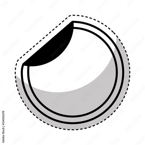 circle sticker isolated icon vector illustration design Stock Vector | Adobe Stock