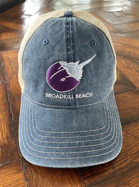 Embroidered Broadkill Beach Hat Etsy