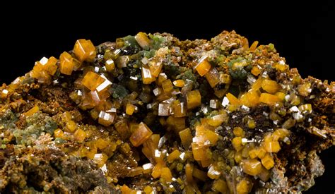 Pseudocubic Wulfenite Calcite 2008 Find San Juan Poniente Mina