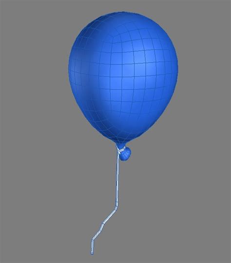 3d Party Balloon Model