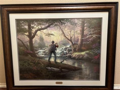 Thomas Kinkade IT DOESNT GET MUCH BETTER Limited Edition EBay