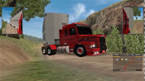 113 Vermelha Saindo da fazenda colocando pressão Euro Truck Simulator