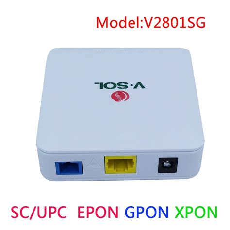 Vsol Ont Vs Sg Gpon Epon Xpon Ftth Onu Modem Ge Terminal Pppoe Zte