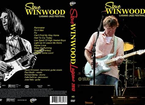 Steve Winwood Lugano Jazz Festival Dvd Rock Concert Dvd S