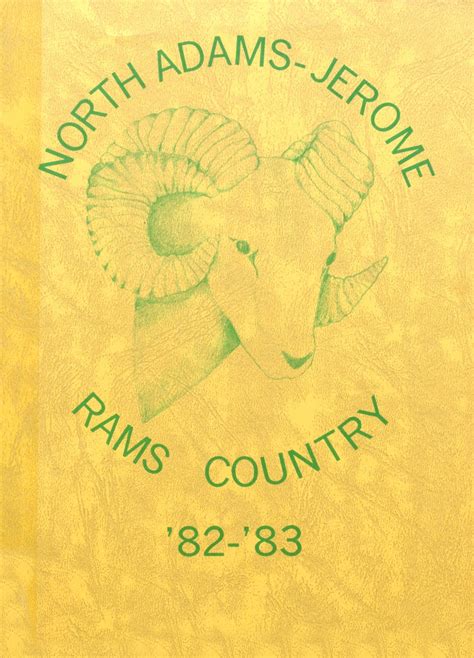 1983 yearbook from North Adams-Jerome High School from North adams ...