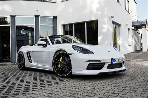 Techart Porsche 718 Boxster 400 PS für den Vierzylinder auto motor