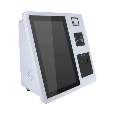 Self Service Order Payment Touch Screen Kiosk Self Pay Machine Barcode