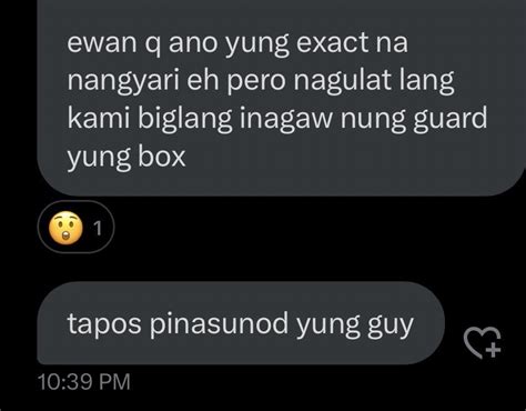 Sean On Twitter About Sa Banner Box Incident Namin Kanina Kaloka