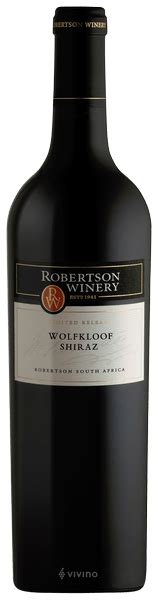 Robertson Winery Vineyard Selection Wolfkloof Limited Release Shiraz