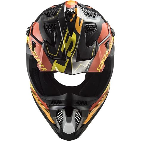 Cross Enduro Motorcycle Helmet Off Road Ls2 MX700 SUBVERTER EVO Arched