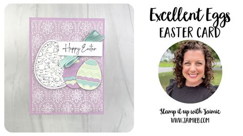 How To Use The Excellent Eggs Bundle For An Easter Card Youtube