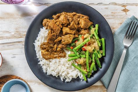 Rendang Met Rundvlees En Pittige Boontjes Recept Hellofresh