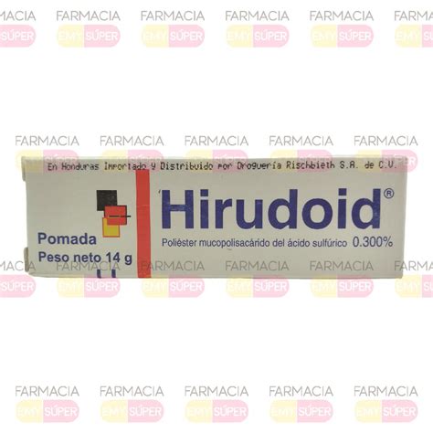 HIRUDOID POMADA 0 3 14 G Farmacia Emy