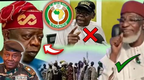 Karya Ta Kare Niger Cedeao Mallam Ya Tona Asirin Komai Youtube