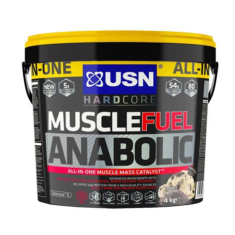 Usn Muscle Fuel Anabolic All In One Muscle Mass Gainer Protein Powder 4kg Ebay