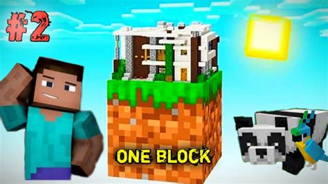 Playing Minecraft One Block Part 2 Royal Gamer Youtube