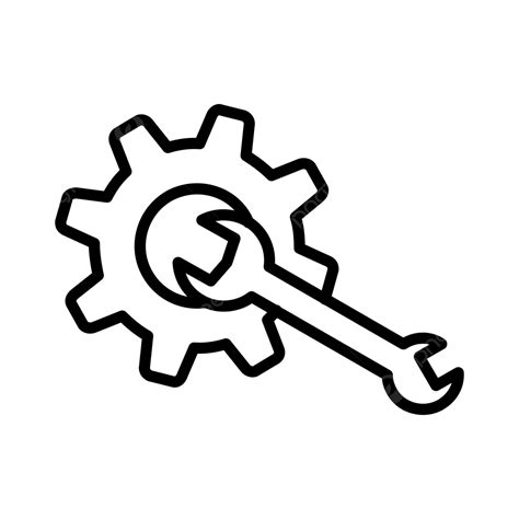 Maintenance Line Icon Vector Maintenance Service Tools Png And