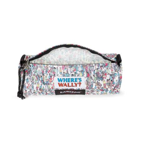 Estuche Eastpak Benchmark Single Wally Pattern White Bagit