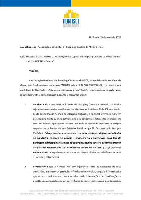 Pdf “carta”ref Resposta à Carta Aberta Da Associação Dos