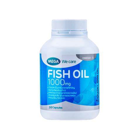 Mega We Care Fish Oil Mg Kapsul Lunak Kegunaan Efek Samping