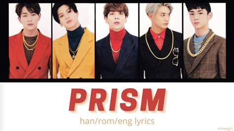 Shinee 샤이니 Prism Han Rom Eng Lyrics 가사 Youtube