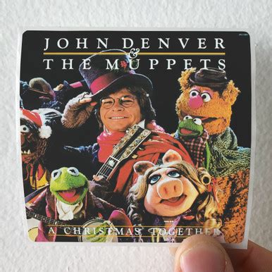 The Muppets A Christmas Together Album Cover Sticker