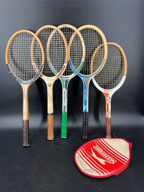 Lote De Raquetas De Tenis Antiguas Madera Catawiki