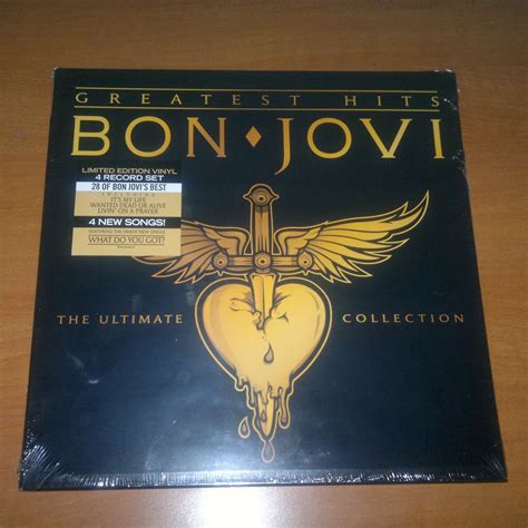 Greatest Hits By Bon Jovi Lp X 4 With Jovijano Ref114786667