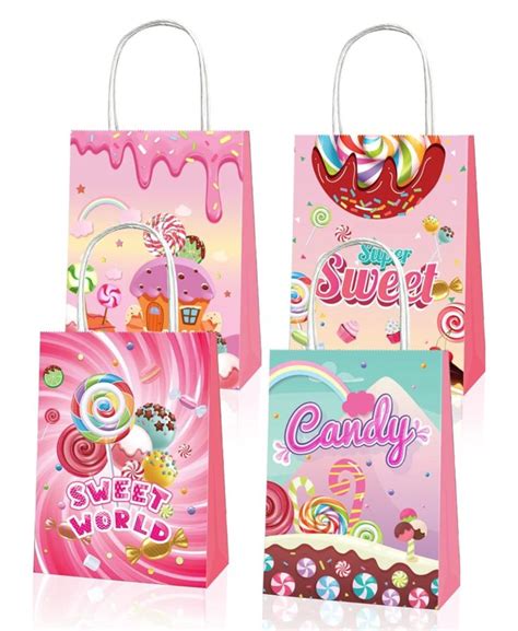 Qycx Lollipop Party Decorations 12 Pcs Sweet Lollipop T Bags