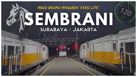 KERETA FULL EKSEKUTIF SURABAYA JAKARTA YANG LEBIH MURAH DARI ARGO BROMO