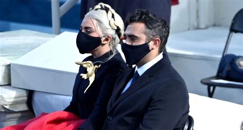 Lady Gaga Kisses Boyfriend Michael Polansky in New Inauguration Photo ...