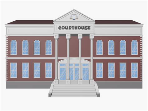 Cartoon Courthouse 3D model by 3DnModels | 3DOcean