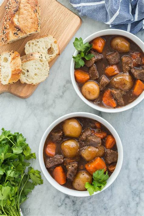 Honey Balsamic Instant Pot Beef Stew Recipe The Recipe Rebel