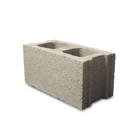 Master Products 8 In X 8 In X 16 In 2 Hole Concrete Block Bc010 The Home Depot