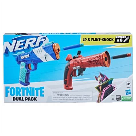 Nerf Lp Flint Knock Fortnite Dual Pack Ct King Soopers