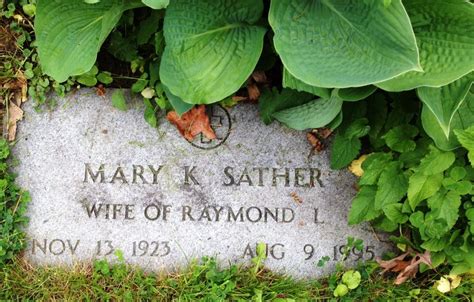 Mary Kathryn Moll Sather 1923 1995 Find A Grave Memorial