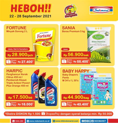 Promo Harga Heboh Indomaret Minggu Ini September