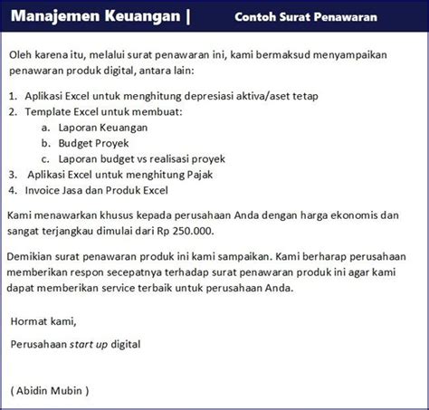 Detail Contoh Surat Penawaran Pekerjaan Proyek Koleksi Nomer 49