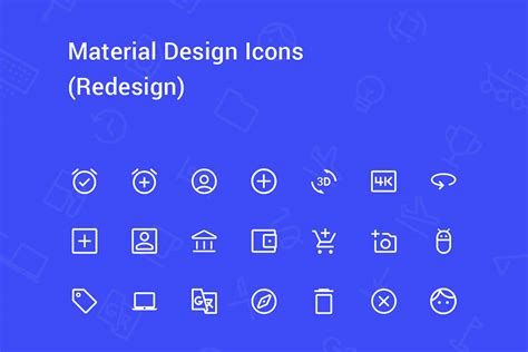 Material Design Icons Free Download - Creativetacos