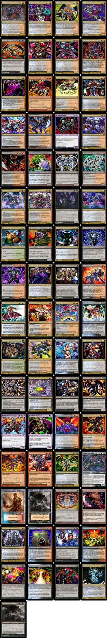 archfiend set  gamerdruid  deviantart